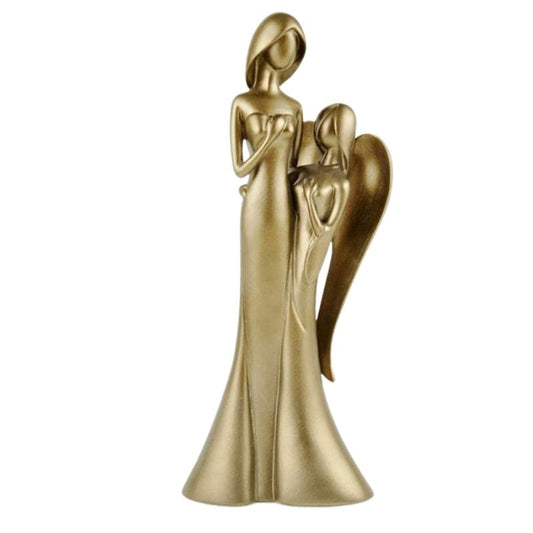 statue-ange-mere-fille