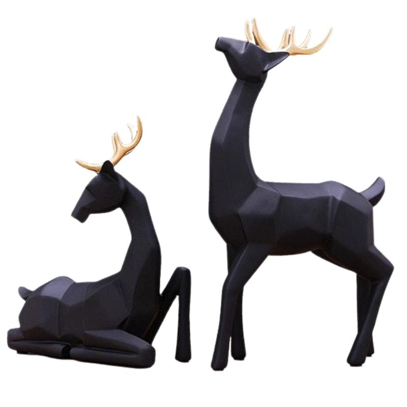 statue-origami-cerf-family