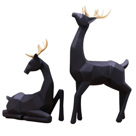 statue-origami-cerf-family