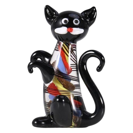 statue-chat-en-verre