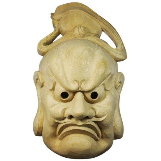statue-bois-divinite-malefique-japonaise