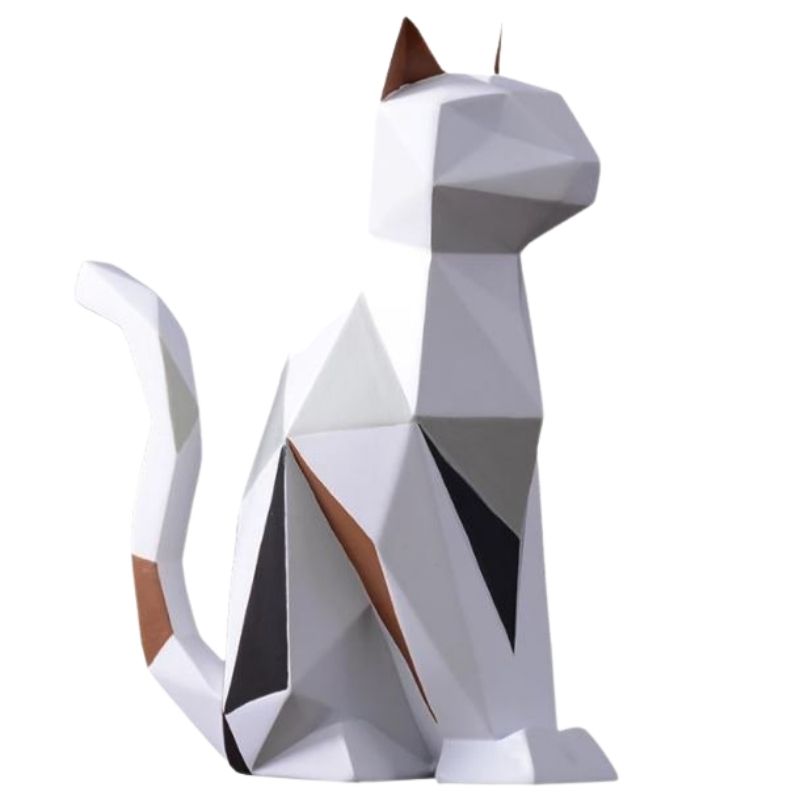 Statue Origami Chat Studio