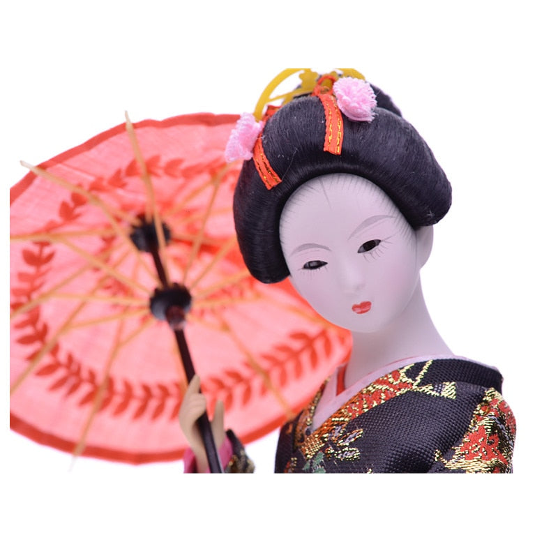 Nippon Zen: Statue Japonaise à Tête Penchée