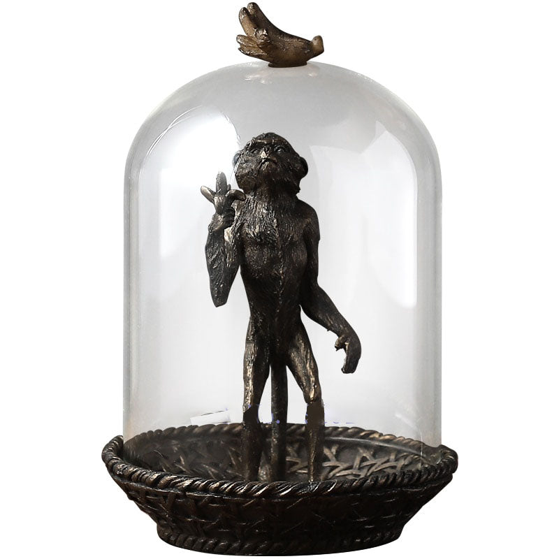 statue-en-resine-singe