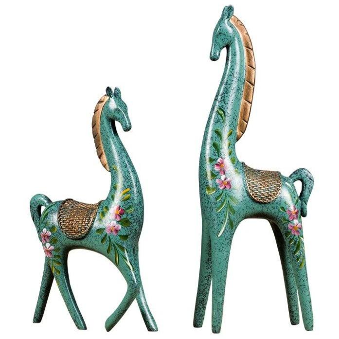 statue-cheval-deco-salon