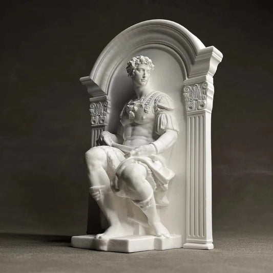 sculpture-romaine-en-platre-finition-blanche-sculpture-leadership