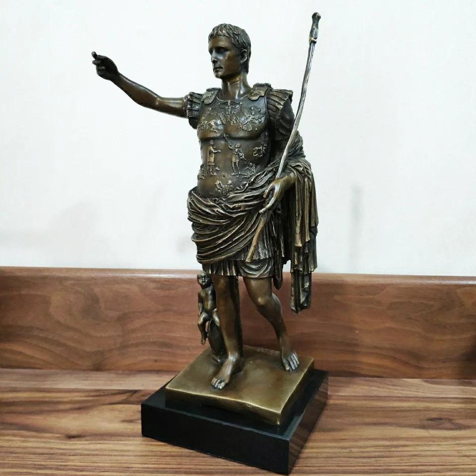 Statue d'Auguste en bronze — Édition Prestige