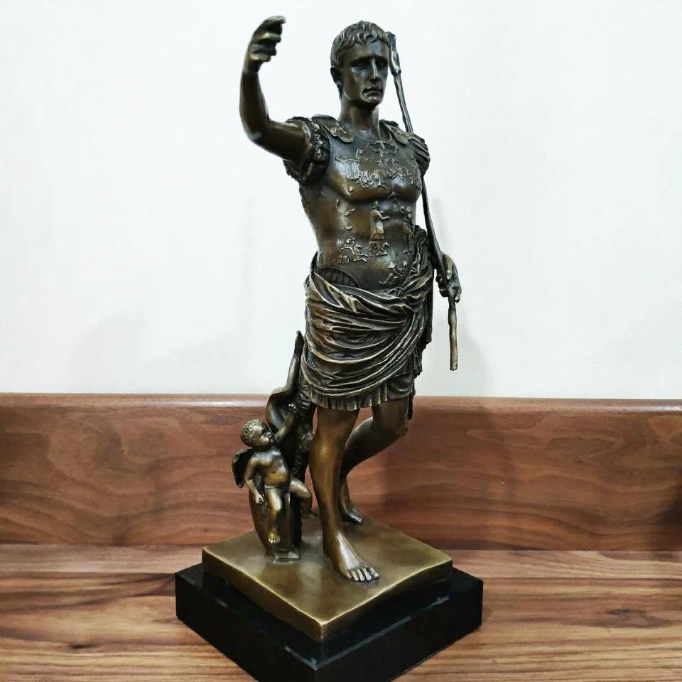 Statue d'Auguste en bronze — Édition Prestige