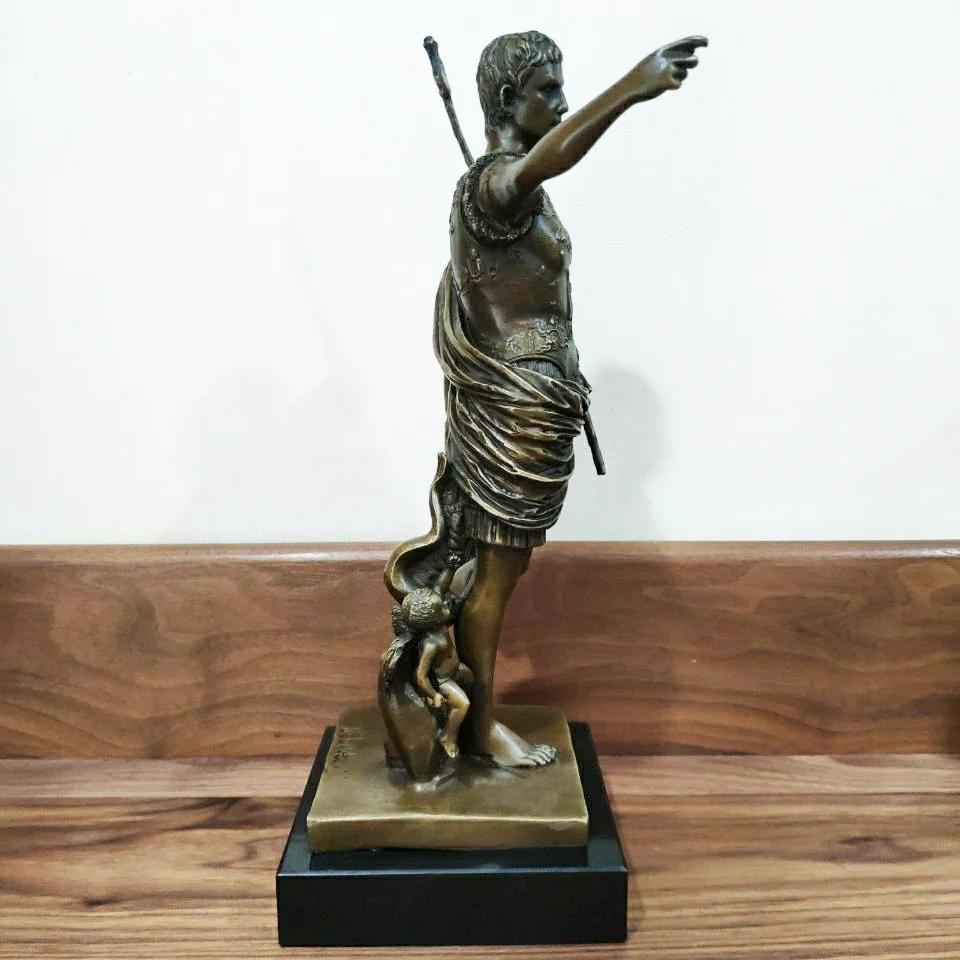 Statue d'Auguste en bronze — Édition Prestige