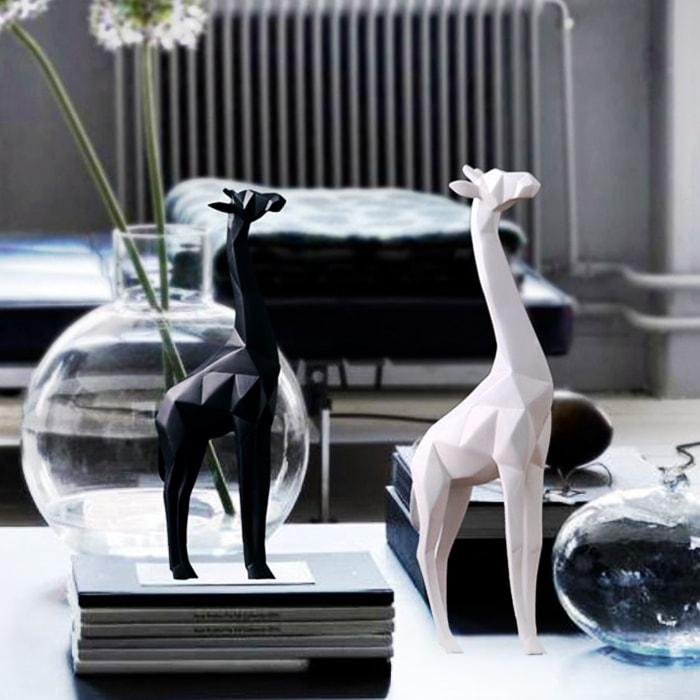 Statue Origami Girafe – Signature