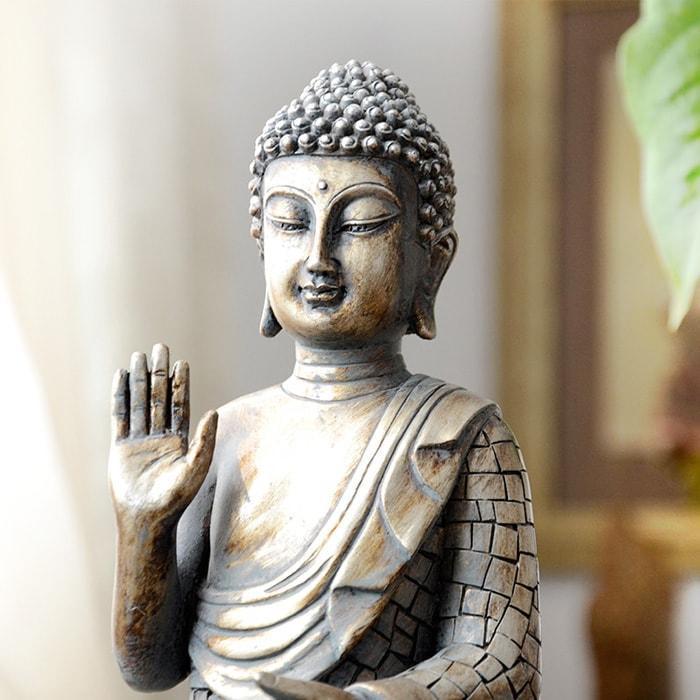 Statue Bouddha Assis - Édition Signature