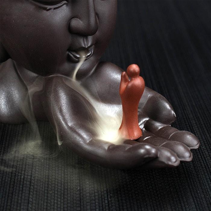 ZenAura Bouddha Porte-Encens