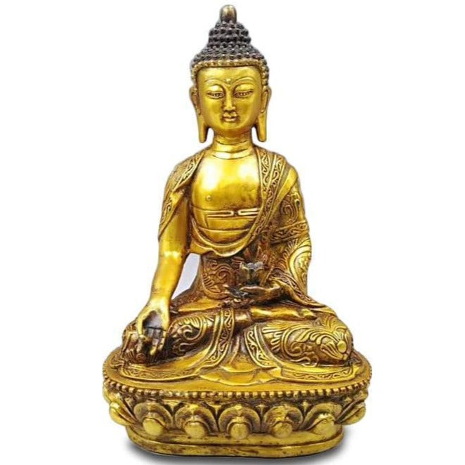 statue-bouddha-laiton