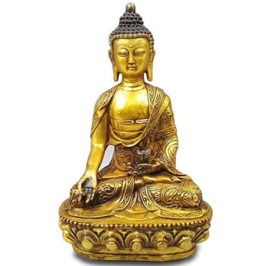 statue-bouddha-laiton