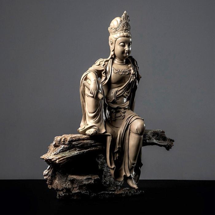 Statue Bouddha Grand Maître – Édition Signature