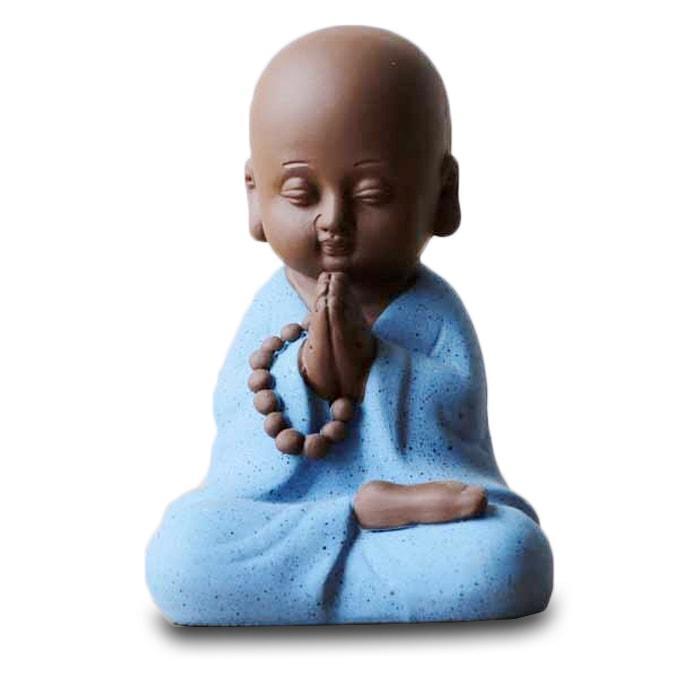 Statue Bouddha Moine Sage – Édition Signature