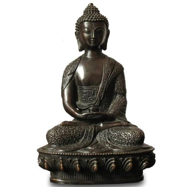 statue-bouddha-metal