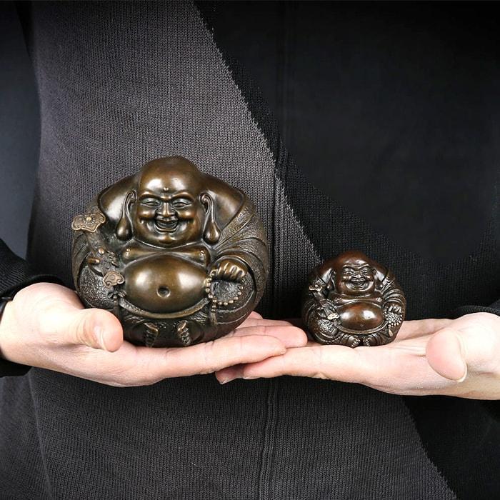 Statue Bouddha Rieur - Édition Prestige