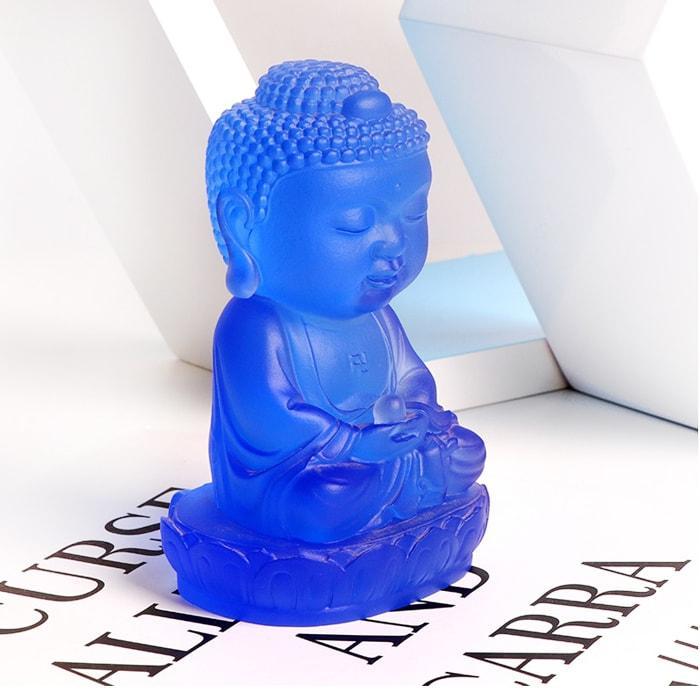 Statue Bouddha Cristal Premium
