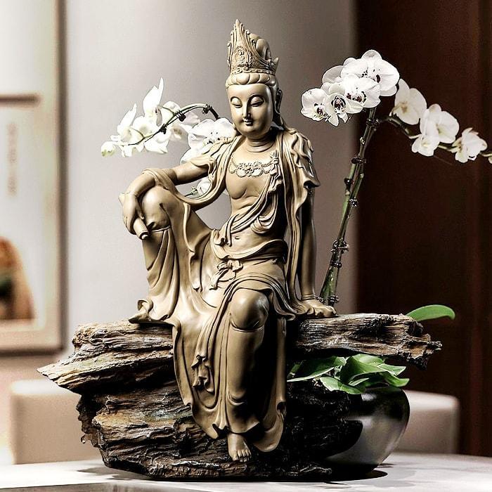Statue Bouddha Grand Maître – Édition Signature