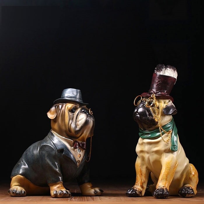 Statue Bouledogue – Collection Prestige