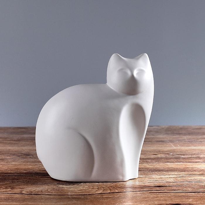 Statue Chat Noir & Blanc — Édition Prestige