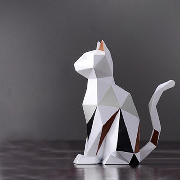 Statue Origami Chat Studio