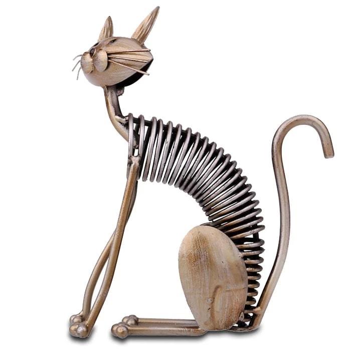 Statue Chat: Les Frères Ressorts