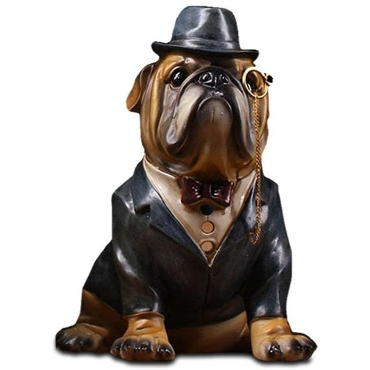 statue-chien-bouledogue