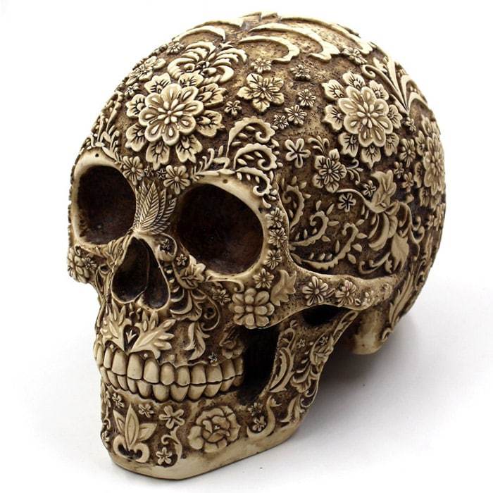 statue-tete-de-mort-mexicaine