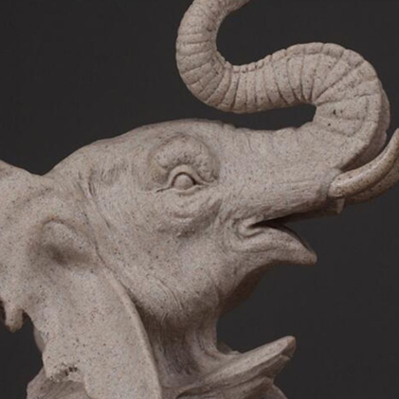 Statue Éléphant en Résine – Collection Premium