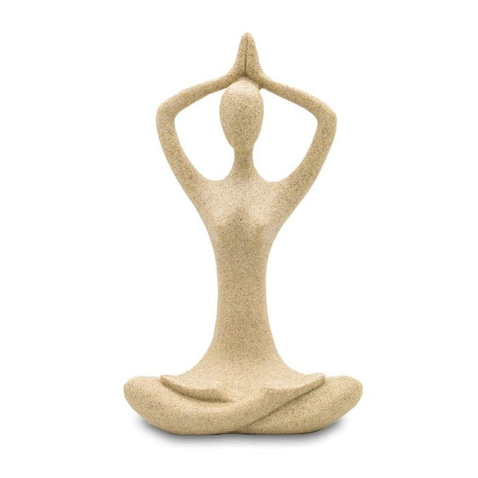 statue-femme-yoga-family