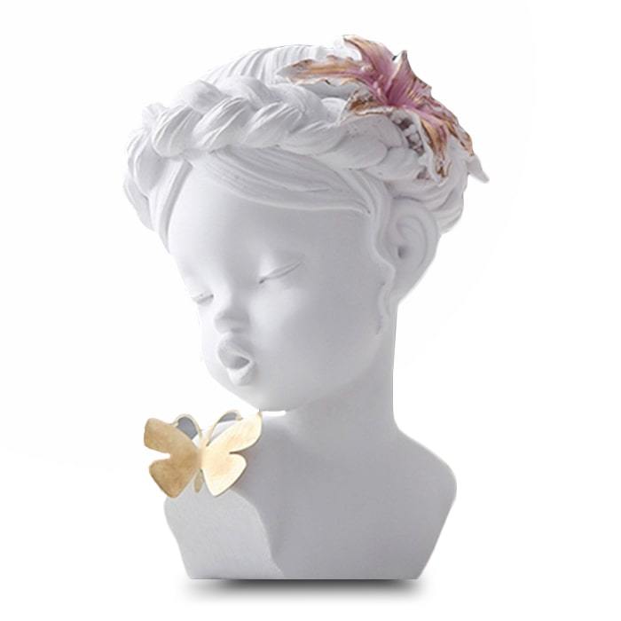 Statue Tête de Femme Fatale