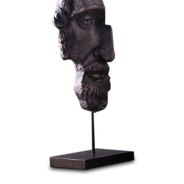 Statue Tête Antique — Édition Signature