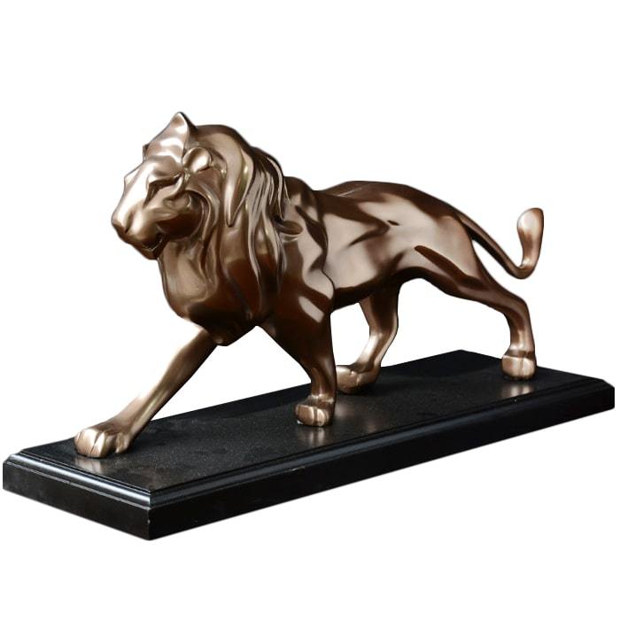 Statue Lion Royal King — Édition Luxe