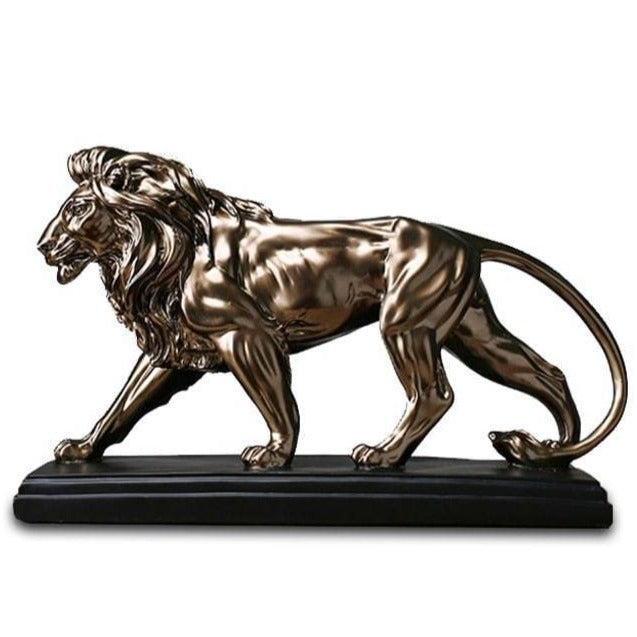statue-lion-bronze