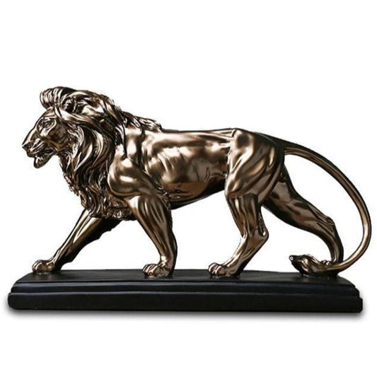 statue-lion-bronze