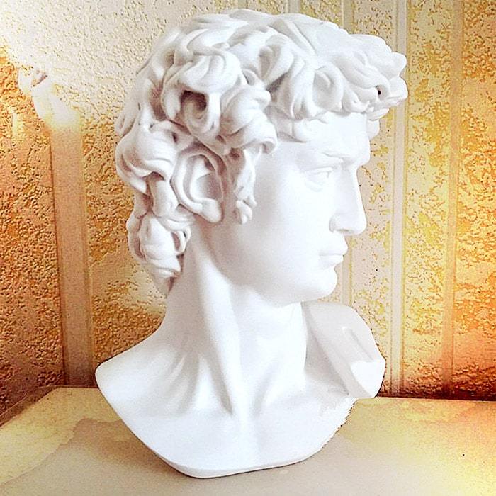 Statue Tête Grecque – Collection Prestige