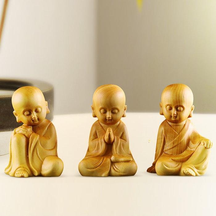 Statue Bouddha Petite Prière — Édition Signature
