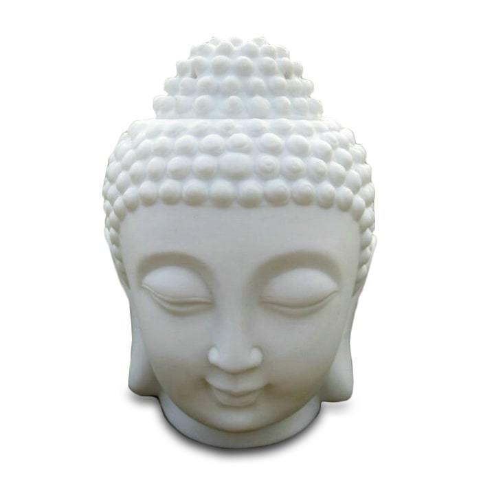 Statue Tête de Bouddha — Jardin Zen